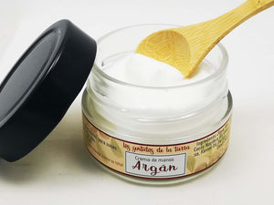 Crema de manos de Argán