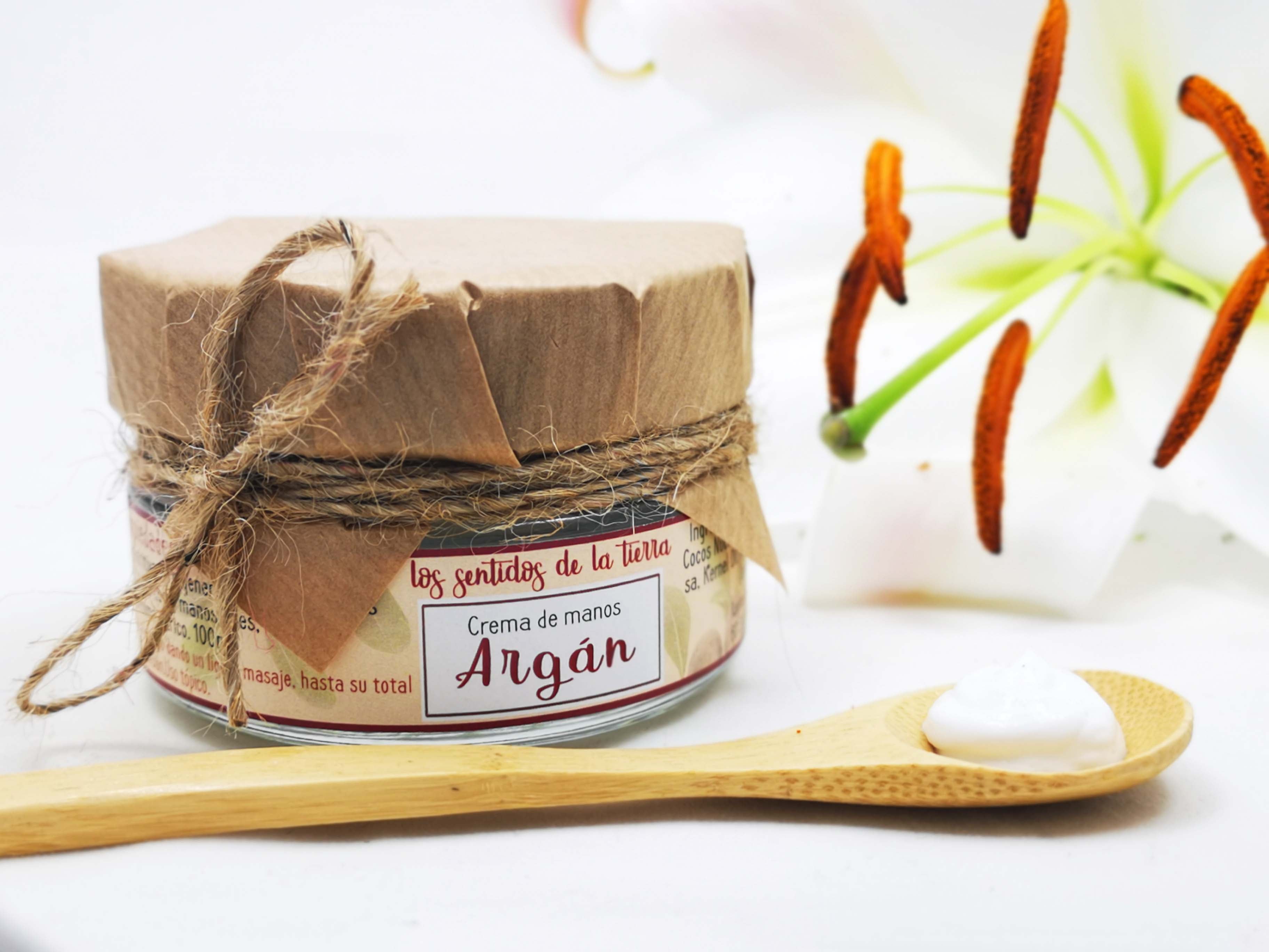 Crema de manos de Argán